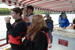  Sedgwick students spotting Harbor Seals